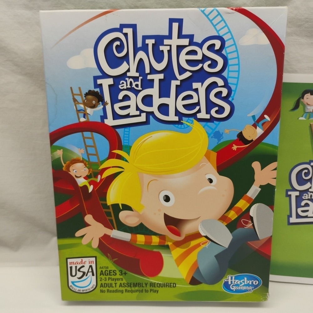 2013 Hasbro Chutes & Ladders Complete 2-3 Players USA Made - Picture 6 of 9